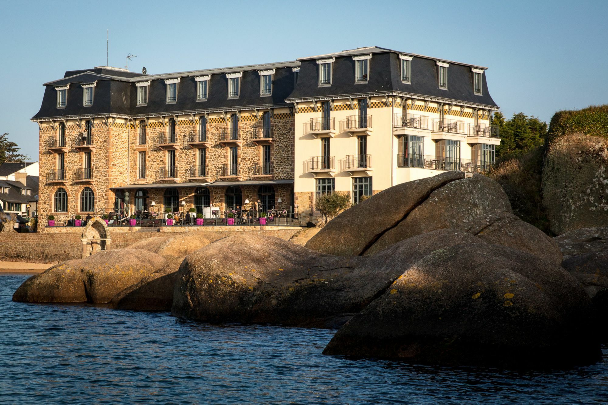 Castel Beau Site Hotell Perros-Guirec Exteriör bild